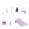 Doll House Bedroom Furniture for Girls Gift