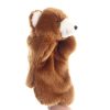 plush Hand Puppet bear Dolls Kids Cute Soft Toy animals Doll telling story early education Learning Baby Toys Fantoche Puppets