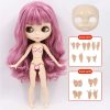 Blyth Joint Body 30CM BJD Toy White Shiny Face and frosted Face with Extra Hands AB and Panel  DIY Fashion Doll