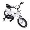Sturdy Children’s Bicycle, 14-Inch Carbon Steel Frame, Dual Brakes, Non-Slip Handles, Comfortable Seat