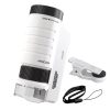 Children's Microscope 60X-120X Portable Handheld Microscope Educational Handheld Microscope STEM & Science Toys With Mobile