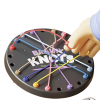 Kid Rope Knots Puzzle Board Game Color Line Twisted Connected Rope Sorting Logic Thinking Challenge Strategy Table Game Toys