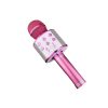 Karaoke Bluetooth Speaker With Microphone, Rechargeable Portable Voice Changer Wireless Bluetooth Mic for Children