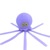 Squeeze Water Octopus Stress Relief Toy Baby Bathtub Bath Toys Decoration Summer Swimming Pool Play Water Toy for Children